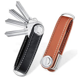 Leather Car Key Pouch Wallet Holder Organizer
