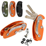Leather Car Key Pouch Bag Wallet Holder Chain Smart Keychain