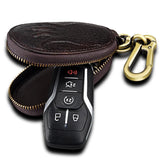 Crocodile Leather Key Pouch Bag Chain Holder Keychain Men Women Car Key Bag