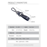 Men's High-Grade Leather Car Key Ring
