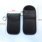 Carbon Fibre Car Key Signal Blocker Case RFID Blocking Pouch