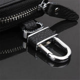 Car Key Wallet Key Holder Organizer Zipper Key Case Bag Pouch