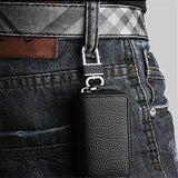 Car Key Wallet Key Holder Organizer Zipper Key Case Bag Pouch