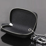 Car Key Wallet Key Holder Organizer Zipper Key Case Bag Pouch
