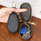 Car Key Wallets Couples Zipper Door Keys Storage Portable Multi-funct