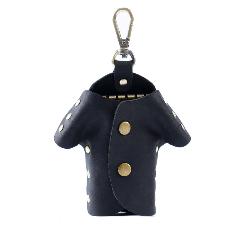 KeyChain Organizer Pouch Crazy Horse Cowhide Key Holder