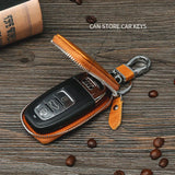 Leather Retro Waist Hanging Men's First Layer Cowhide Car Key Bag