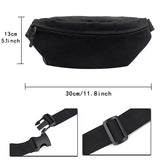 Car Printing Waist Bag Belt Men Women Sports Banana Pouch Money Phone