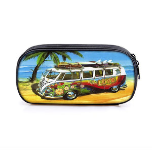 Car Truck Cosmetic Case Pencil Bag Kids Stationary Case