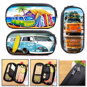 Car Truck Cosmetic Case Pencil Bag Kids Stationary Case