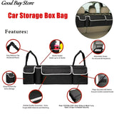 Car Trunk Organizer Back Seat Storage Bag Large Capacity Travel Pocket
