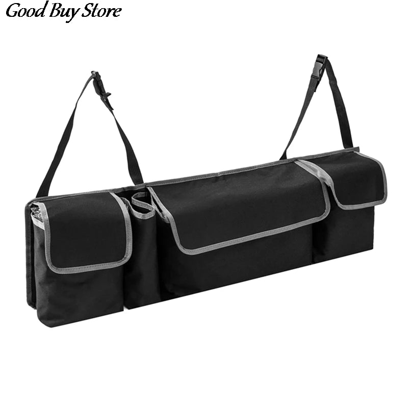 Car Trunk Organizer Back Seat Storage Bag Large Capacity Travel Pocket