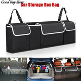 Car Trunk Organizer Back Seat Storage Bag Large Capacity Travel Pocket