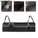 Car Trunk Organizer Back Seat Storage Bag Large Capacity Travel Pocket