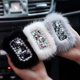 Car Key Case Universal Lady Key Protection Cover Diamond Key Case Car Keychain