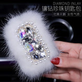 Car Key Case Universal Lady Key Protection Cover Diamond Key Case Car Keychain