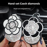 Universal Lady Car Key Protection Cover Diamond Key Case High-End Keychain