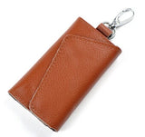 Men's Leather Key Case Holder Multifunction