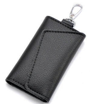 Men's Leather Key Case Holder Multifunction