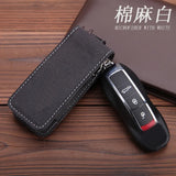 Men's Car Key Wallet for Porsches - Key Holder for Macan Panamera