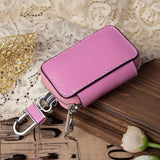 Car Leather Key Case with Zipper, Universal Key Case, Christmas Gift