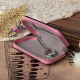 Car Leather Key Case with Zipper, Universal Key Case, Christmas Gift