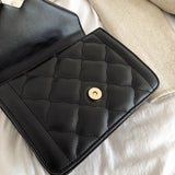 Car Line Stripe Women's Shoulder Bag Winter Business Handbag 