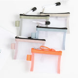 Mini Portable Mesh Card Bag Coin Purse Organizer
