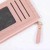 Crocodile Pattern Card Bag Women's Purse Small Fresh Wallet