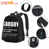 Carguy Large Capacity Gym Beach Bag Sports Style