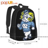 Carolina Tarheels Backpack Large Capacity Portable Sports Bag