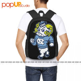Carolina Tarheels Backpack Large Capacity Portable Sports Bag