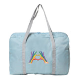Love Printed Travel Bag Duffle Weekend Bag Organizer