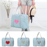 Love Printed Travel Bag Duffle Weekend Bag Organizer