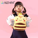 Cartoon Animal Backpack Plush Kids Book Bag Travel School Bags
