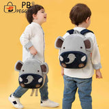 Cartoon Animal Plush Kids Backpack Travel Book Bag School Bag