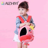 Cartoon Animal Backpack Plush Kids Book Bag Travel School Bags