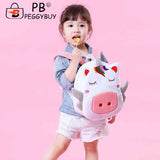 Cartoon Animal Plush Kids Backpack Travel Book Bag School Bag