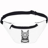 Cat Head Sports Waist Bag Running Belt Waist Pack Small Shoulder Bag Crossbody