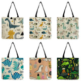 Dinosaur Tote Bag Outdoor Travel Handbag Women's Bags