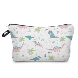 Dinosaur Cosmetic Bag Travel Organizer Makeup Bag
