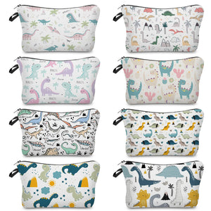 Dinosaur Cosmetic Bag Travel Organizer Makeup Bag