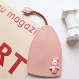 Cartoon Animals Key Bag PU Leather Key Wallets Holder Case