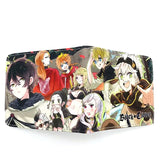 Cartoon Anime Clover Wallet PU Leather Purse Cosplay Short Wallets Gift