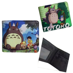 Cartoon Anime Wallet PU Leather Purse Cosplay Short Wallets Gift