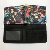 Anime Demon Slayer Short Wallet PU Leather Snorlax Charmander Small Purse