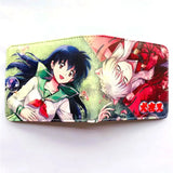 Inuyasha Anime Wallet Higurashi Kagome Kikyo Cosplay Short Wallets