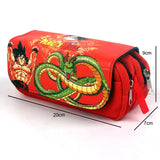 Anime School Pencil Case Double Layers Pen Pouch Cosplay
