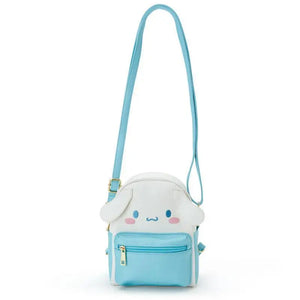 Cartoon Backpack Small PU Leather Shoulder Messenger Bag for Women Girls Boys