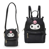 Cartoon Backpack Small PU Leather Shoulder Messenger Bag for Women Girls Boys